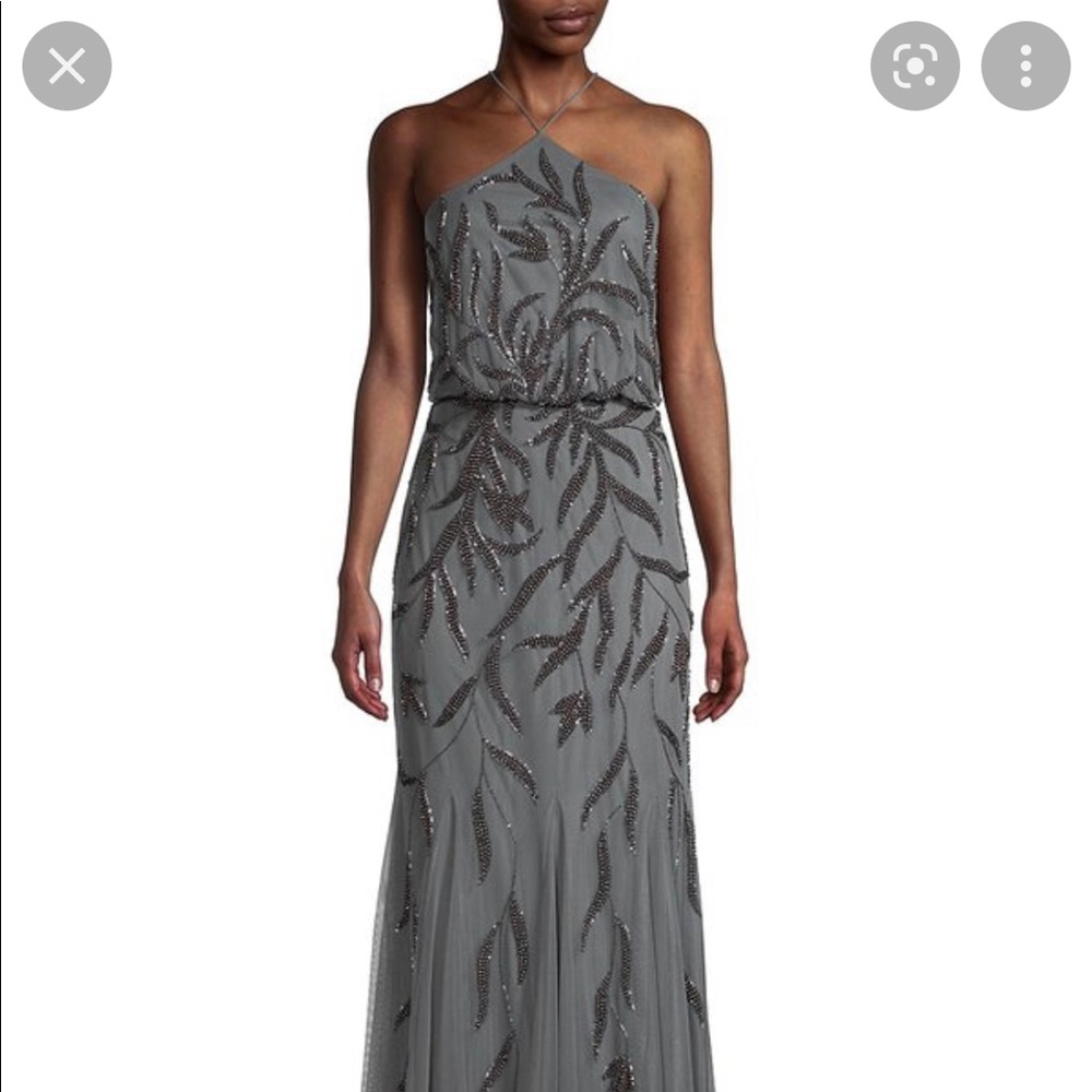 Aidan Mattox sequin gown